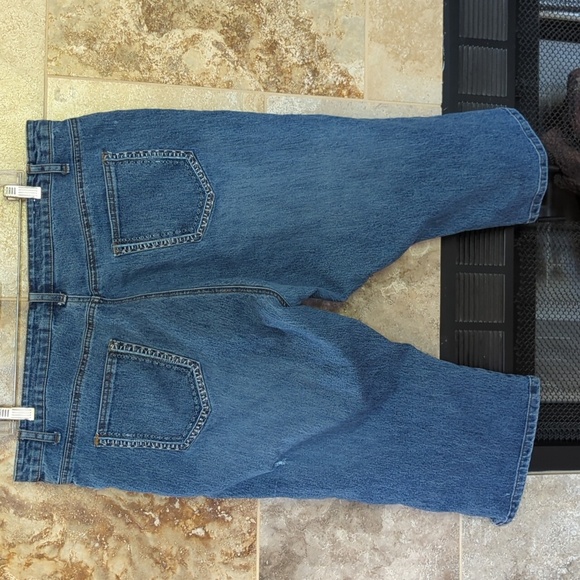 20 Beaded Embellished Bermuda Shorts Denim Jean Jorts Cosmopolitan - Picture 9 of 12